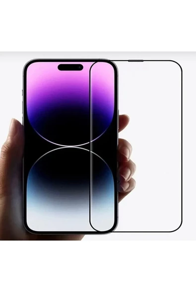 kens teknoloji iphone 16 PRO tam kaplayan cam iç kulaklık filtreli anstistatik ekran koruyucu cam ürün görseli 1