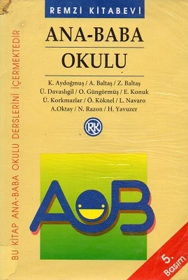 Ana Baba Okulu Haluk Yavuzer Remzi Kitabevi İkinci El Kitap ürün görseli 1