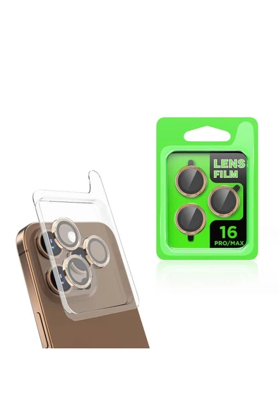 kens teknoloji Apple iPhone 16 Pro  CL-07 Kamera Lens Koruyucu ürün görseli 1