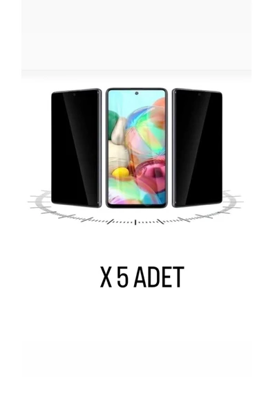 kens teknoloji SAMSUNG A06 HAYALET CAM 5 ADET ANTİSTATİK ÜST KALİTE ÜRÜN 5'Lİ ürün görseli 1