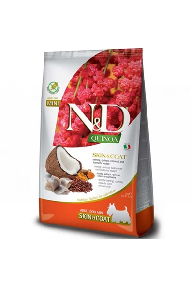 N&D Nd Quınoa Köpek Maması Skın & Coat Herrıng Mını Adult ürün görseli 1