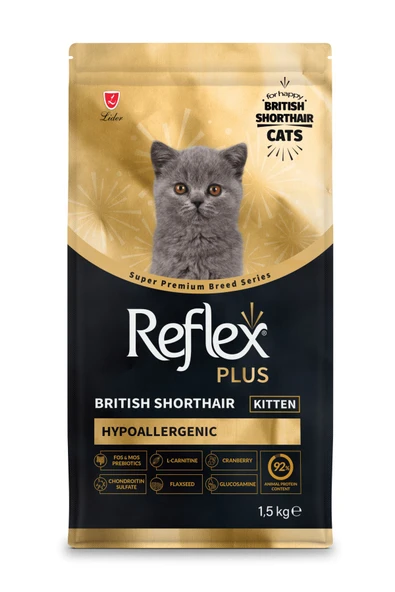 Reflex Plus British Shorthair 1.5 kg Yavru Kedi Maması ürün görseli 1