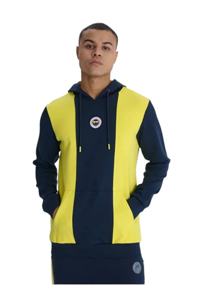 ERKEK TRIBUN SARI LACİVERT SWEAT ürün görseli 1