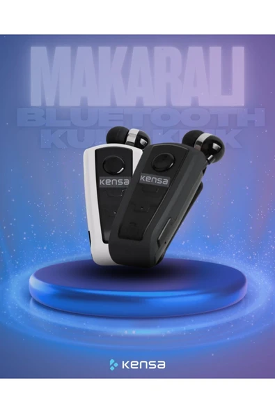 Kensa Bluetooth Kulaklık Yeni Nesil Makaralı Titreşimli Kulaklık ürün görseli 1