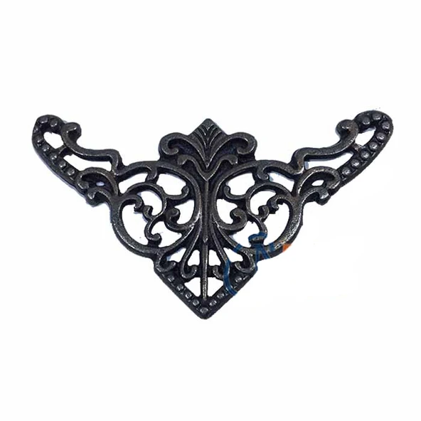 Dekoratif Köşe Süsü, Köşelik  - Büyük, 31x55mm, Eskitme, 1 Adet ürün görseli 1