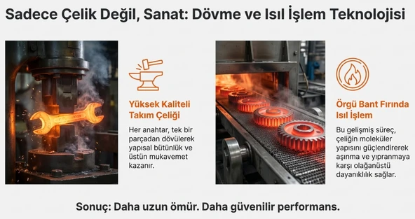 Kınglux Kombine Cırcır Anahtar Set 7 Parça - Resim 5