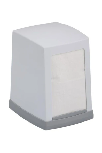 Vialli NP100 Masaüstü Dispenser Peçetelik / Peçete Kutusu / Beyaz ürün görseli 1