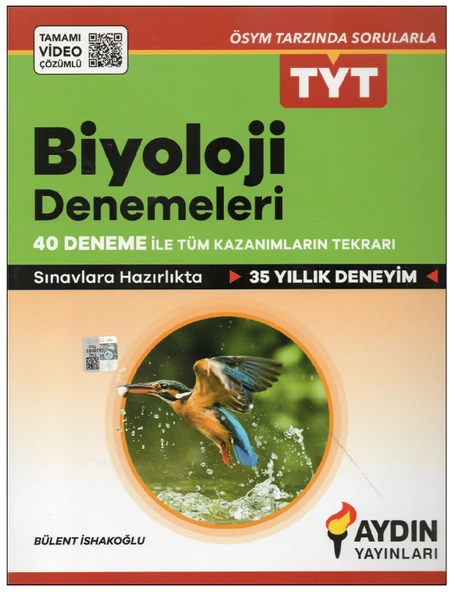 Aydın TYT Biyoloji 40 Deneme ürün görseli 1