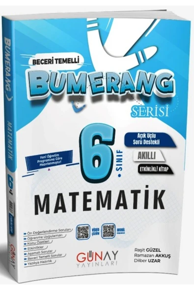 6. Sınıf Matematik Bumerang Etkinlikli Soru Bankası 2026 ürün görseli 1