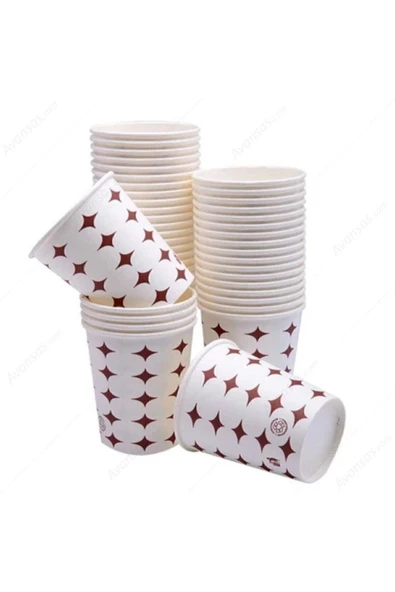 ŞİMŞEK Karton Bardak 3000 Adet 6,5 Oz ürün görseli 1