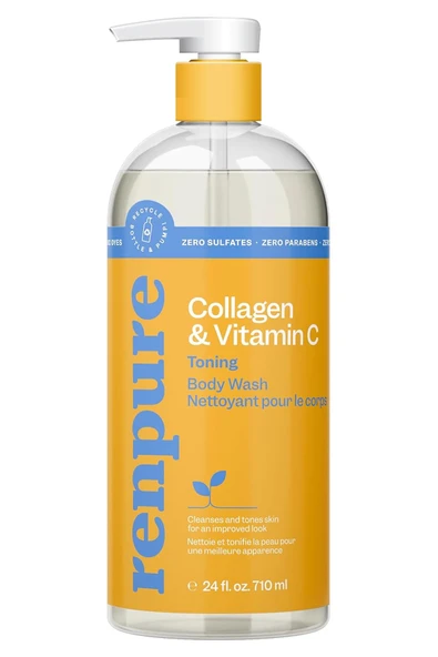 Renpure Kolajen ve Vitamin C Tonlayıcı Duş Jeli 710ML ürün görseli 1