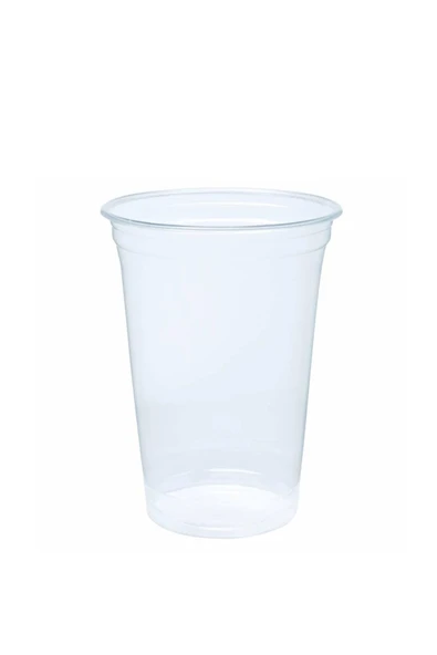 AMBALAJ PAZARI Pet Şeffaf Bardak 95x400 cc 14 Oz  50'li ürün görseli 1