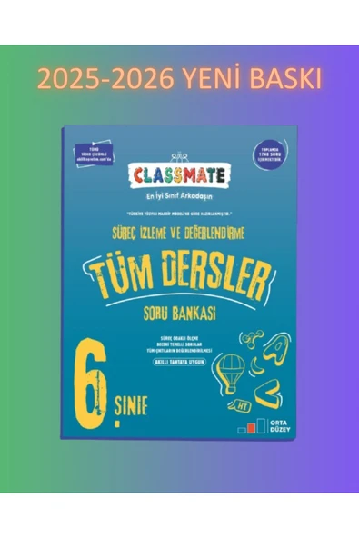 2025-2026 6.SINIF TÜMDERSLER SORU BANKASI (KİTAPEKSENİNE ÖZEL) ürün görseli 1
