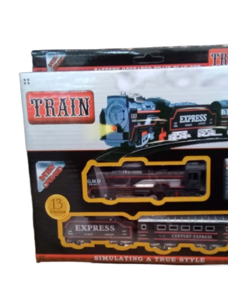 13 Parça Küçük Boy Oyuncak Tren ürün görseli 1