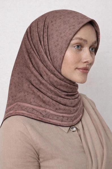 Lotus Desen Eşarp - 06104 ürün görseli 1