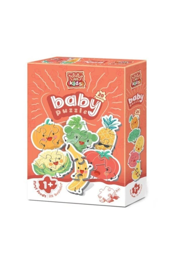 Art Kids Baby Puzzle İlk Besinler (20 Model 57 Parça) ürün görseli 1
