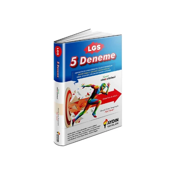 Aydın 8. Sınıf Lgs 5 Deneme Seti ürün görseli 1