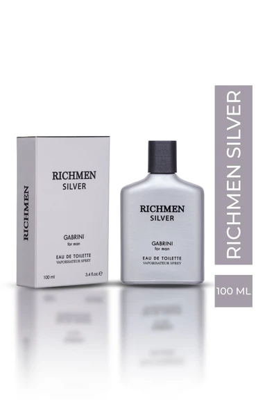 Gabrini Richmen Silver Edt For Man 100 ml ürün görseli 1