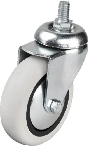 Hts 352 - 75x25 mm PVC Makaralı Vidalı Teker 4 Adet ürün görseli 1