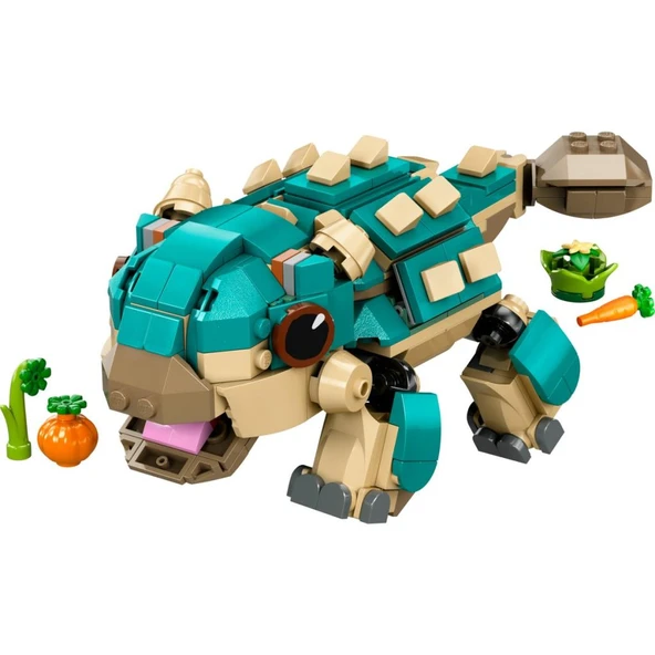 ® Jurassic World Yavru Bumpy: Ankylosaurus - Resim 2