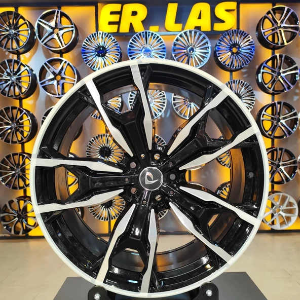 2 Adet BKY-0204 9,5*20 5*112 ET40 66,6 BLACK MACK JANT (Takım) ürün görseli 1