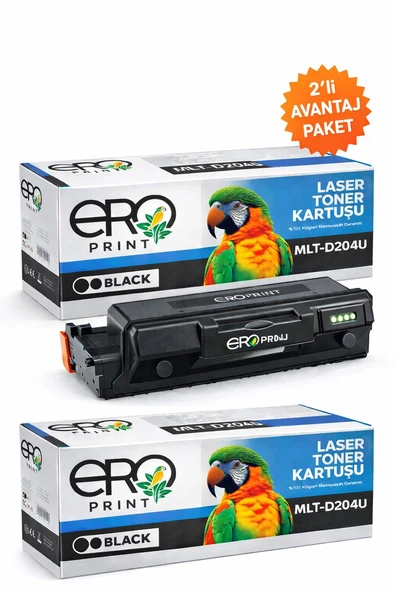 Samsung MLT-D204U Muadil Toner - 15000 Sayfalık - 2'li Avantaj Paket ürün görseli 1