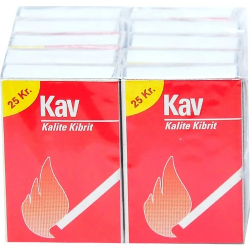 KAV KİBRİT10X10100LÜ ürün görseli 1