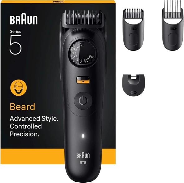 Braun Sakal Düzeltici Series 5, +4 Aksesuar, 40 Uzunluk, Keskin Bıçak, BT5520 ürün görseli 1