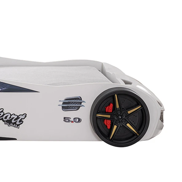 Arabalı Yatak, V-sport Arabalı Yatak - Beyaz  Beyaz ürün görseli 1