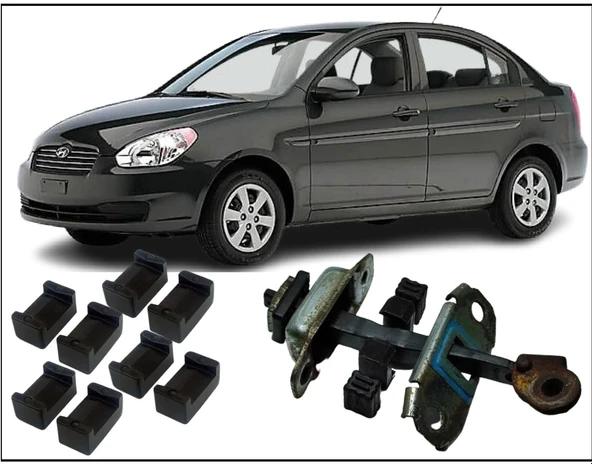 Hyundai Accent Era 2006-2012 Kapı gergisi tamir kiti plastikleri ürün görseli 1