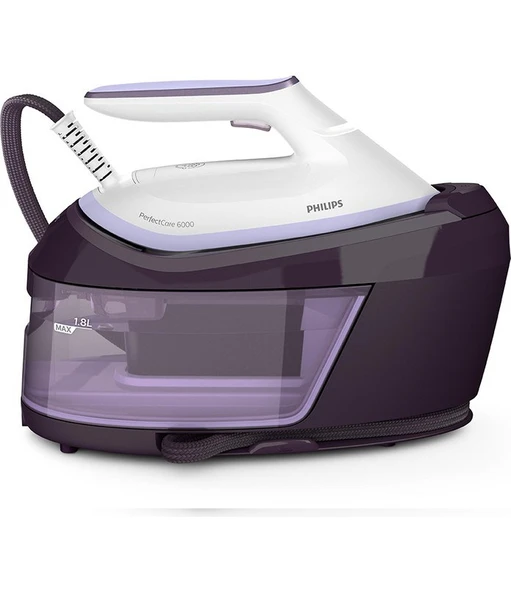 Philips PSG6024/30 6000 Serisi Perfectcare Buhar Kazanlı Ütü, Güçlü Buhar, 1,8 L Çıkarılabilir Su Haznesi, Sıfır Yanık Riski, ürün görseli 1