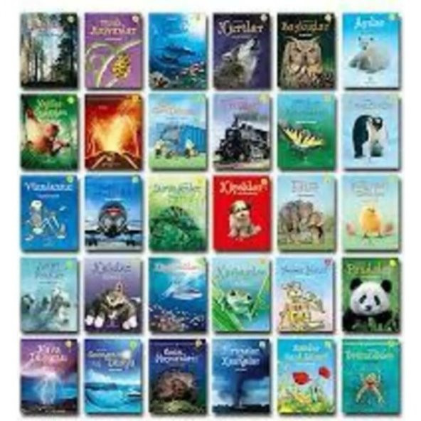 Tübitak Popüler Bilim Ilk Okuma Kitapları 30 Lu Set (1. Sınıf ve Okul Öncesi) Set ürün görseli 1