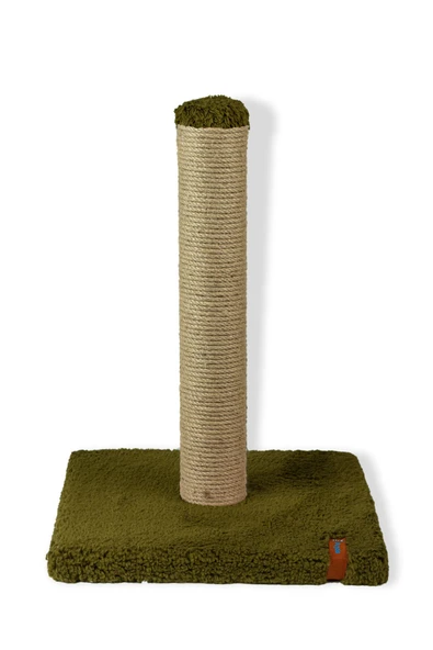 PUGALO Tırmalama Ekonomik Tırmalama Tahtası 42 Cm Peluş Tırmalama Tahtası Yeşil ürün görseli 1