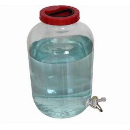 Cam Sebil. Damacana. Şerbetlik. Yağdanlık Musluklu 5 Litre ürün görseli 1