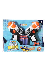 GOKIDY +12 YAŞ İCİN OYUNCAK TABANCA UZUN ATİŞ MENZİLLİ SOFT BLAST ürün görseli 1