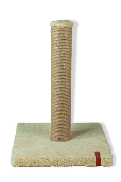 PUGALO Tırmalama Ekonomik Tırmalama Tahtası 42 Cm Peluş Tırmalama Tahtası Krem ürün görseli 1