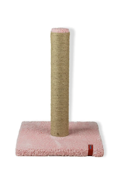 PUGALO Tırmalama Ekonomik Tırmalama Tahtası 42 Cm Peluş Tırmalama Tahtası Pembe ürün görseli 1