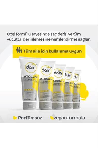 Dalin Atocure Şampuan 200 ml - Resim 4