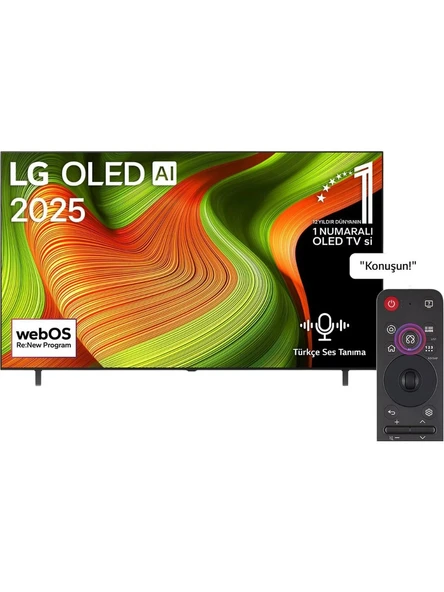 LG OLED77B56LA 77'' 196 Ekran Uydu Alıcılı 4K Ultra HD Smart webOS OLED TV ürün görseli 1