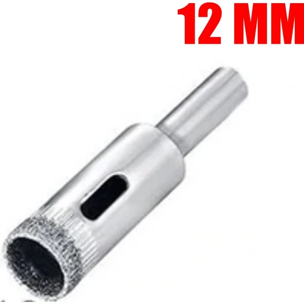 ELMAS KAPLI CAM, FAYANS DELME UCU, 12 MM ürün görseli 1