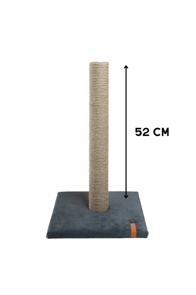PUGALO Catnipli Tırmalama Tahtası Lacivert 50 Cm Uzun Boru Tırmalama Tahtası (LACİVERT)* ürün görseli 1