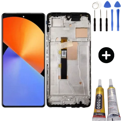 İnfinix Note 30 Pro X678B Uyumlu Çıtalı Servis Lcd Ekran Dokunmatik + Montaj Seti ürün görseli 1