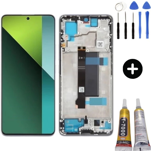 Xiaomi Redmi Note 13 Pro Plus 5G Uyumlu Çıtalı HK Lcd Ekran Dokunmatik + Montaj Seti ürün görseli 1