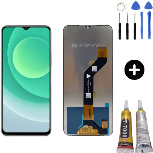 Tecno Spark Pop 7 Pro BF7 Uyumlu Lcd Ekran Dokunmatik + Montaj Seti ürün görseli 1