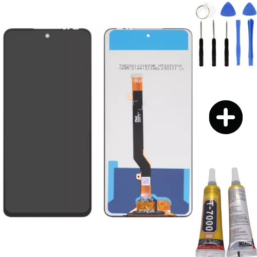 Tecno Pova 2 LE7 Uyumlu Lcd Ekran Dokunmatik + Montaj Seti ürün görseli 1