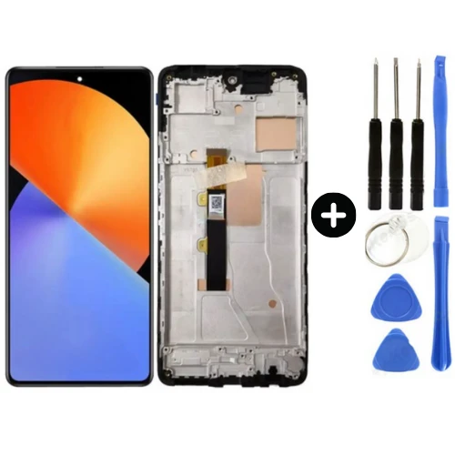 İnfinix Note 30 Pro X678B Uyumlu Çıtalı HK Lcd Ekran Dokunmatik + Tamir Seti ürün görseli 1
