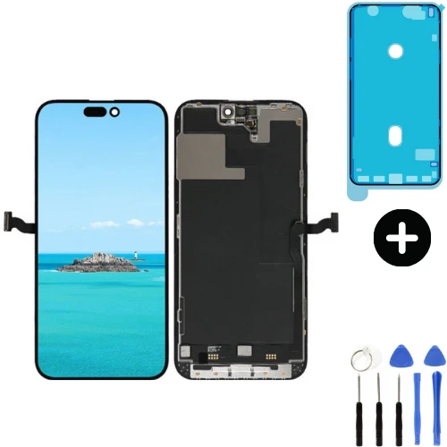 iPhone 15 Pro Uyumlu TFT Lcd Dokunmatik Ekran + Montaj Seti ürün görseli 1
