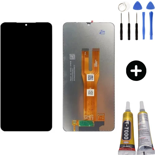Samsung A06 SM-A065F Uyumlu Çıtalı A Kalite Lcd Ekran Dokunmatik + Montaj Seti ürün görseli 1
