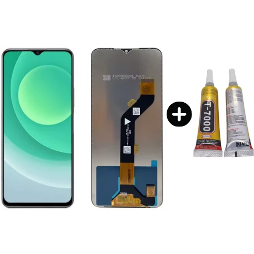 Tecno Spark Pop 7 KF6 Uyumlu A Kalite Lcd Ekran Dokunmatik + B7000 ürün görseli 1