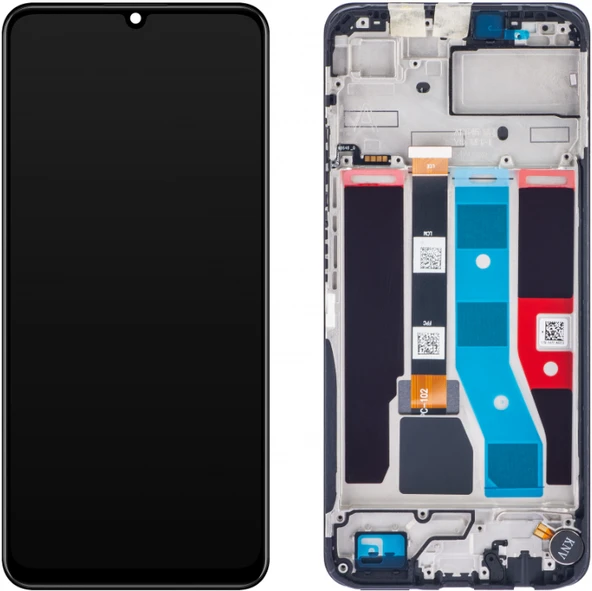 Oppo Realme C51 RMX3830 Uyumlu Çıtalı OLED Lcd Ekran Dokunmatik ürün görseli 1